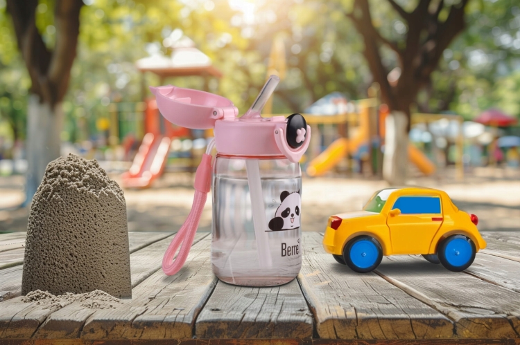 Butelka bidon dla dzieci na wodę BERRETTI 360ml BR-0237