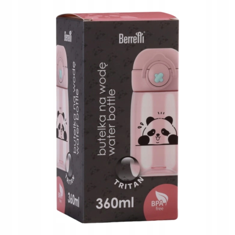 Butelka bidon dla dzieci na wodę BERRETTI 360ml BR-0237