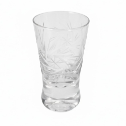 Kieliszki do wódki 25ml Szlif młynek 6szt
