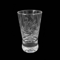 Kieliszki do wódki 25ml Szlif młynek 6szt