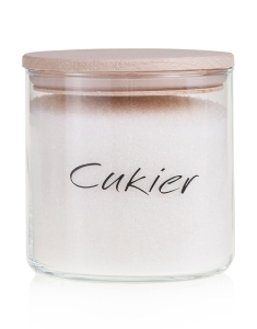 ZESTAW POJEMNIKÓW komplet kawa herbata cukier 550ml 3szt