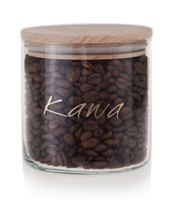 ZESTAW POJEMNIKÓW komplet kawa herbata cukier 550ml 3szt