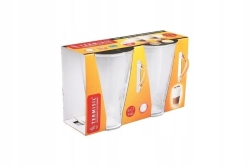 Szklanki żaroodporne do kawy latte Termisil 400 ml 2 szt.