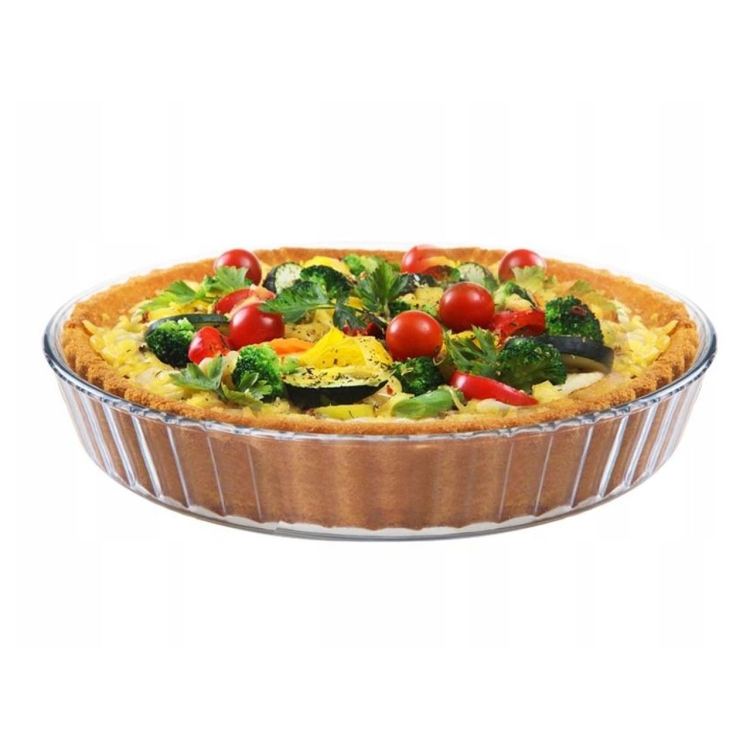 Naczynie żaroodporne na tartę okrągły Termisil 26 cm