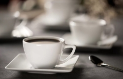 Talerz deserowy płytki LUBIANA Classic 13x13cm Biały