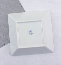 Salaterka na przekąski mała miska LUBIANA Classic 12x12cm Biała