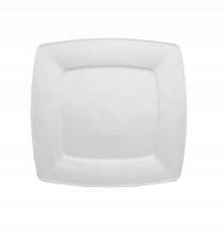 Talerz płytki LUBIANA Victoria 32x40cm Biały