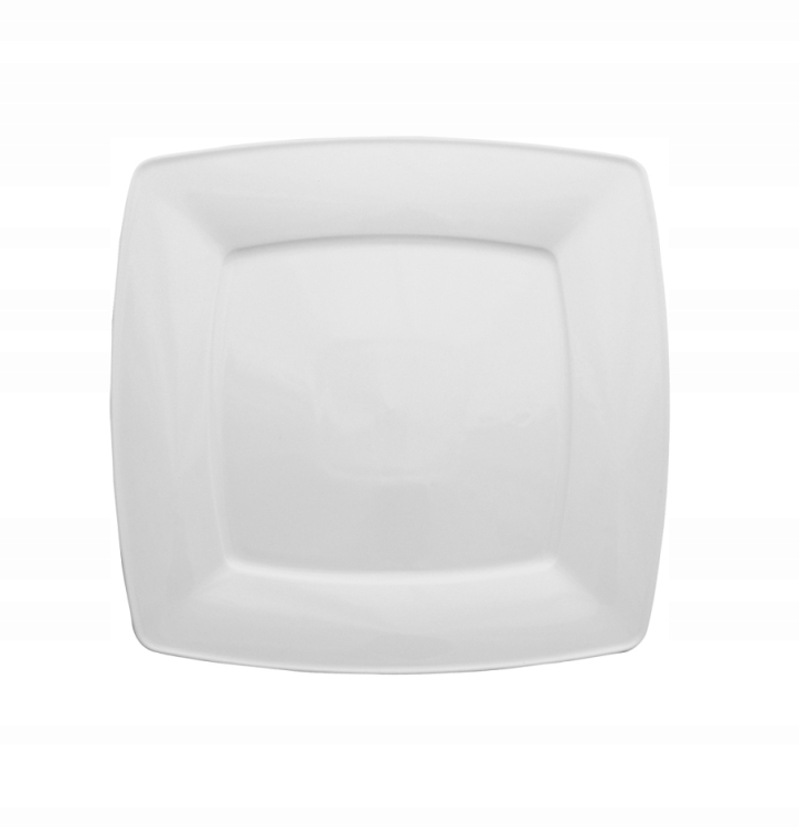 Talerz płytki LUBIANA Victoria 32x40cm Biały