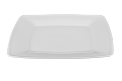 Talerz płytki LUBIANA Victoria 32x40cm Biały