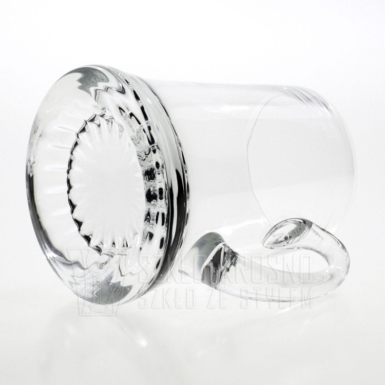 Duży kufel z rączką do piwa 1000ml