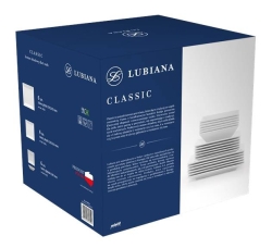 Zestaw obiadowy dla 6 osób LUBIANA Classic 18el Biały