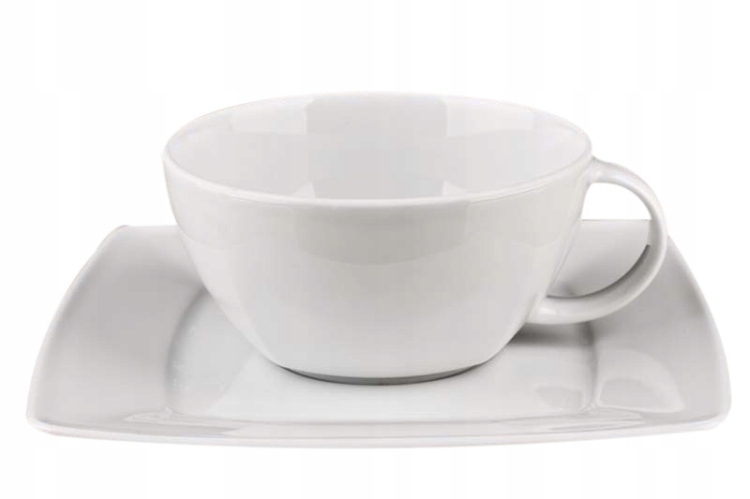 Filiżanka ze spodkiem LUBIANA Victoria 280ml / 170mm Biały