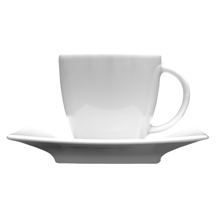 Filiżanka ze spodkiem LUBIANA Victoria 250ml / 145mm Biały