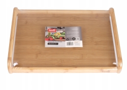 Taca prostokątna bambusowa Berretti BR-0381 42x30x5,5 cm