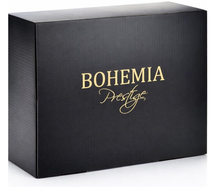 Kryształowe szklanki do whisky Bohemia Elegante 340ml 6szt
