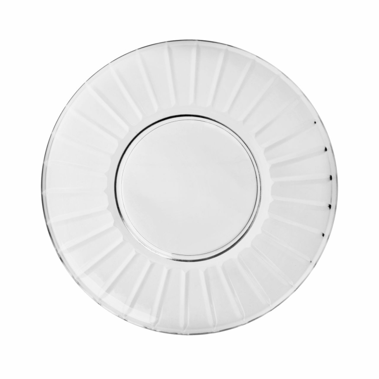Komplet kawowy STELLA 240ml 12szt 6 osób - szklane filiżanki + spodki