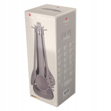 Przejdź do produktu Przybory kuchenne na stojaku Berlinger Haus Taupe BH-8618