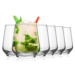 KROSNO Splendour komplet szklanek 6x400ml+6x480ml