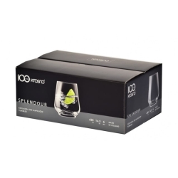 KROSNO Splendour komplet szklanek 6x400ml+6x480ml