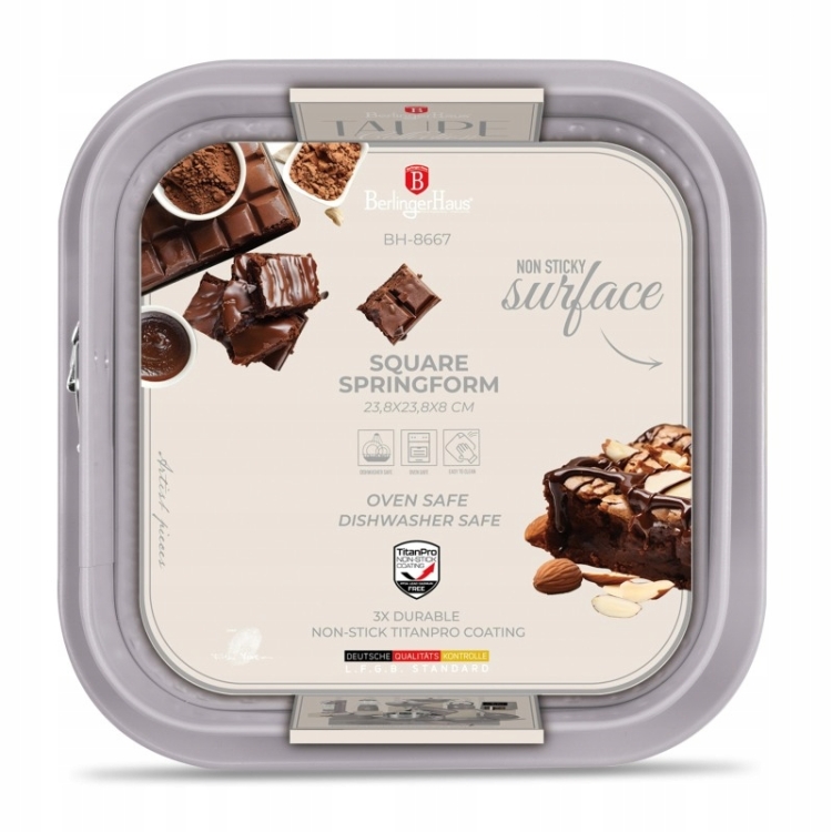 Forma do pieczenia blacha kwadratowa Berlinger Haus BH-8667