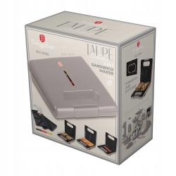 Elektryczny toster opiekacz do kanapek 3w1 Berlinger Haus Taupe BH-9585