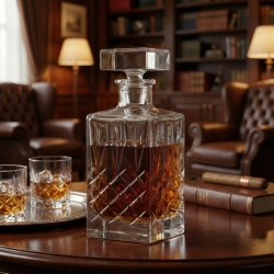 Kryształowa karafka do whisky Ananas 750ml