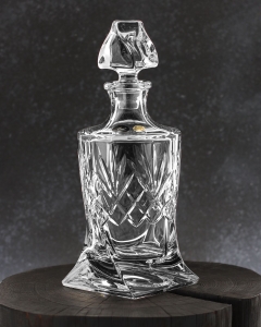 Kryształowa karafka do whisky Quadro Ananas 770ml