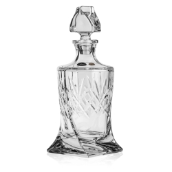 Kryształowa karafka do whisky Quadro Ananas 770ml