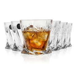 Kryształowe szklanki do whisky Młynek 340 ml 6 szt.