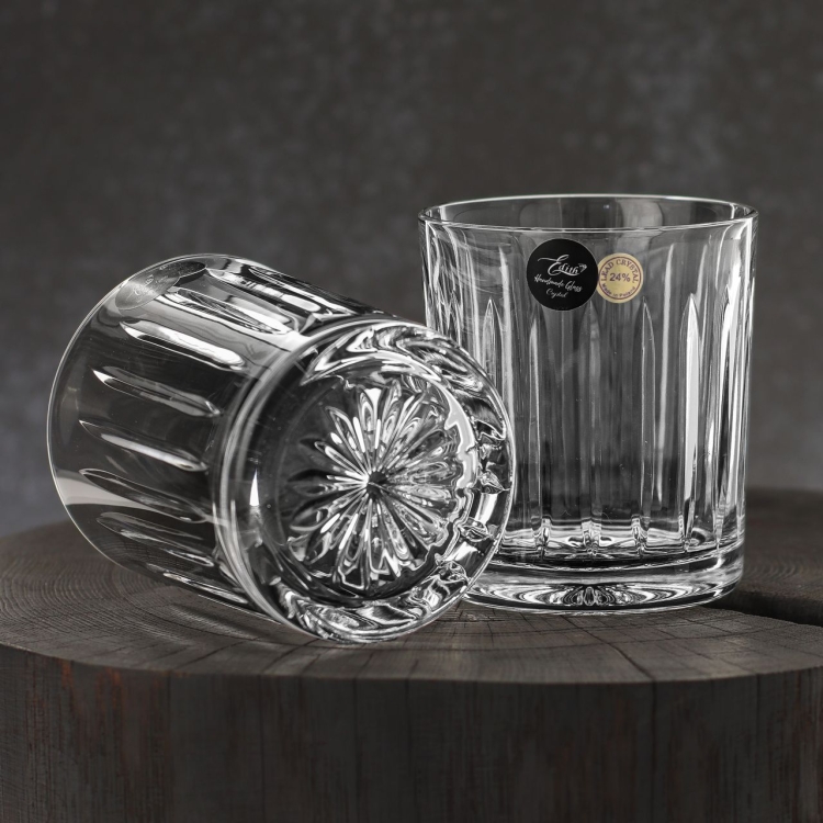 Kryształowe szklanki do whisky Sky Line 320 ml 6 szt.