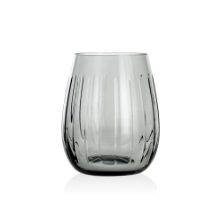 Szklanki do wody, soku, whisky Vertical Grey 420 ml 6 szt.