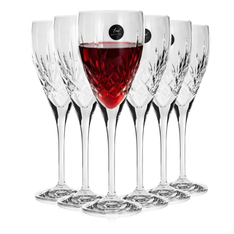 Przejdź do produktu Kryształowe kieliszki do wina Ananas 340 ml 6 szt.