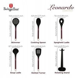 Przybory kuchenne na stojaku Berlinger Haus Leonardo BH-8620