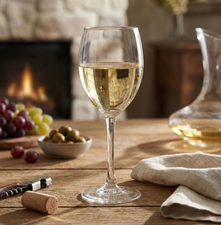 Przejdź do produktu Klasyczne kieliszki do wina białego | Altom Design Diamond 250ml | 6szt.