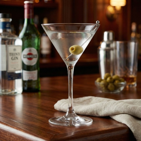 Przejdź do produktu Klasyczne kieliszki do martini drinków | Altom Design Diamond 260ml | 6szt.