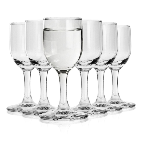 Przejdź do produktu Klasyczne kieliszki do wódki likieru | Altom Design Diamond 35ml | 6szt. 