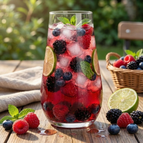 Przejdź do produktu Szklanki wysokie ryflowane / karbowane z OPTYKIEM BOHEMIA Limosa Optic long drink do wody soku napojów 450 ml | 6 szt.