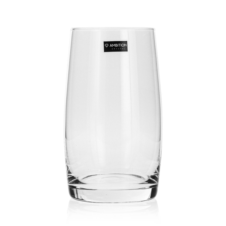 Szklanki wysokie do napojów long drink AMBITION Veronica 380 ml | 6 szt.