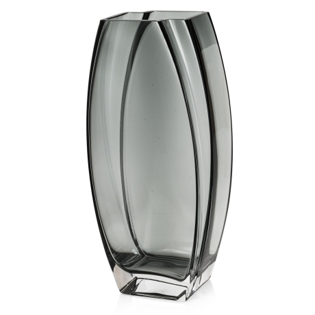 Przejdź do produktu Szklany dekoracyjny DYMIONY solidny wazon na kwiaty 32cm (410)