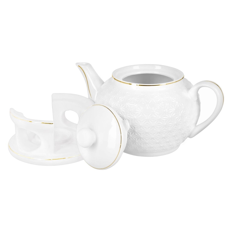 Bianco BO-2356 Imbryk z podgrzewaczem do kawy Dzbanek 900ml porcelana