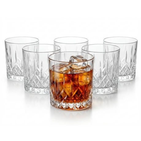 Przejdź do produktu Szklanki do whisky brandy sok CLASSIC DESIGN 280ml