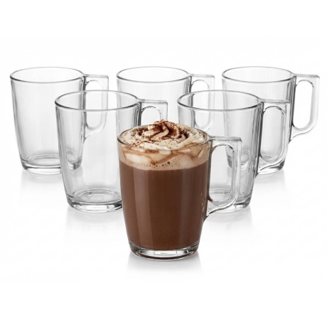 Przejdź do produktu Solidne szklane kubki hartowane LUMINARC Nuevo 250 ml 6szt