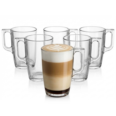 Przejdź do produktu Solidne szklane kubki hartowane LUMINARC Nuevo 320 ml 6szt