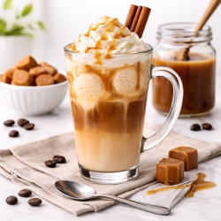 Komplet szklanek do kawy, latte Iwo 300 ml