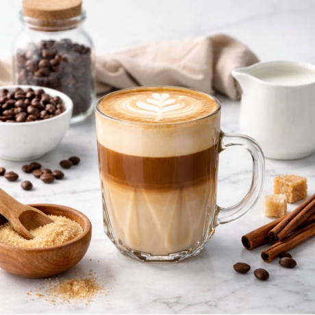 Przejdź do produktu Szklanki kubki z uchem do kawy herbaty soku Luminarc ARTIC 250ml 6szt