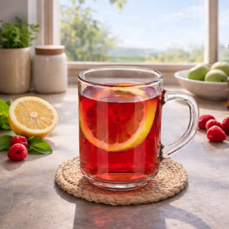 Przejdź do produktu Kubki szklanki z uchem do kawy herbaty soku Luminarc MUG 250ml 6szt