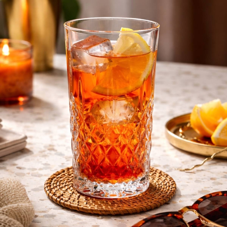 Szklanki long drink do drinków CLASSIC DESIGN 300m