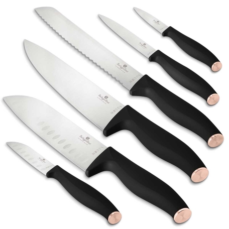 Przejdź do produktu Zestaw noży Berlinger Haus Black Rose 6szt. BH-2949