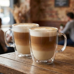 Szklanki kubki termiczne MIA 350ml 2szt