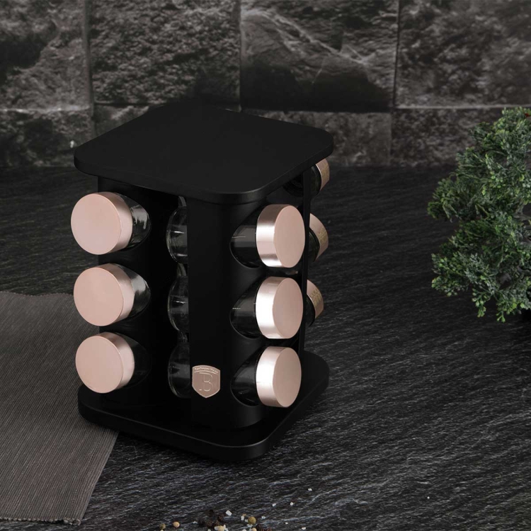 Przyprawnik do przypraw BerlingerHaus Black Rose BH-8559
